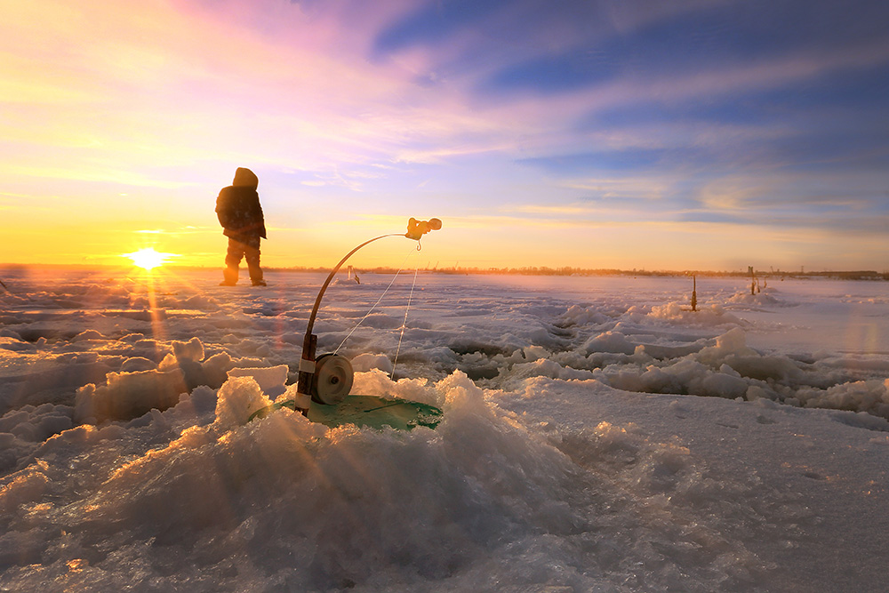 Ice fishing and ice climbing are some of the things you can do on your trip